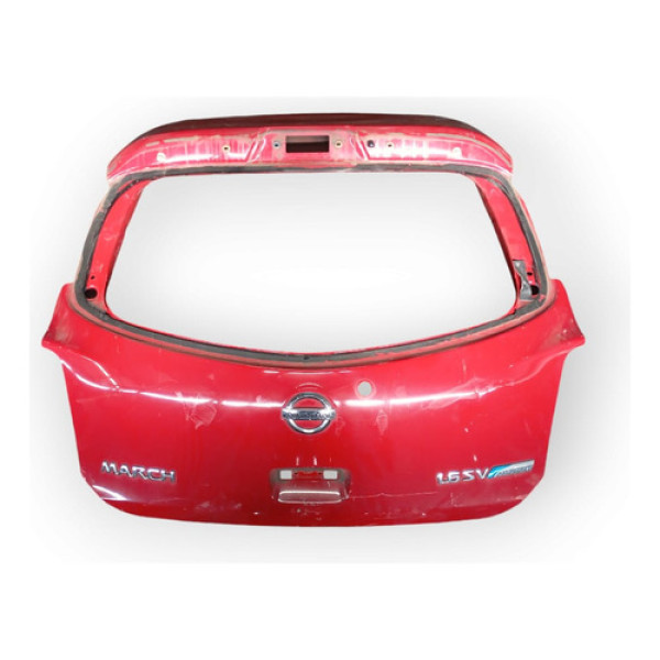 Tampa Traseira Porta Malas Nissan March 2015 2016 2017
