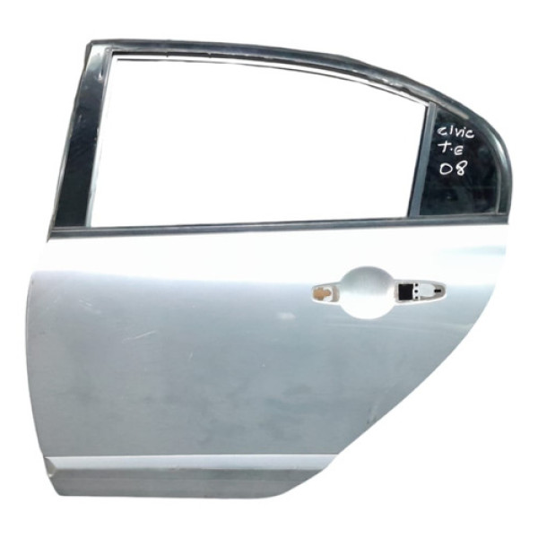 Porta Traseira Esquerda New Civic 2008 2011 Sem Pestana