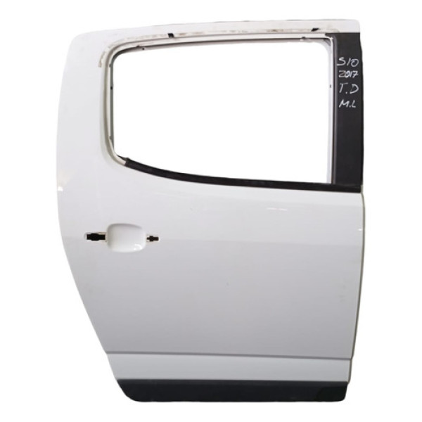 Porta Traseira Direita S10 2013/2014/2015/2016/2017 A 2022
