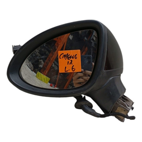 Retrovisor Esquerdo Eletrico Porsche Cayenne C Led 2012 2013