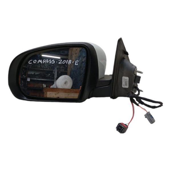 Retrovisor Esquerdo Eletrico Jeep Compass 2017 A 2021