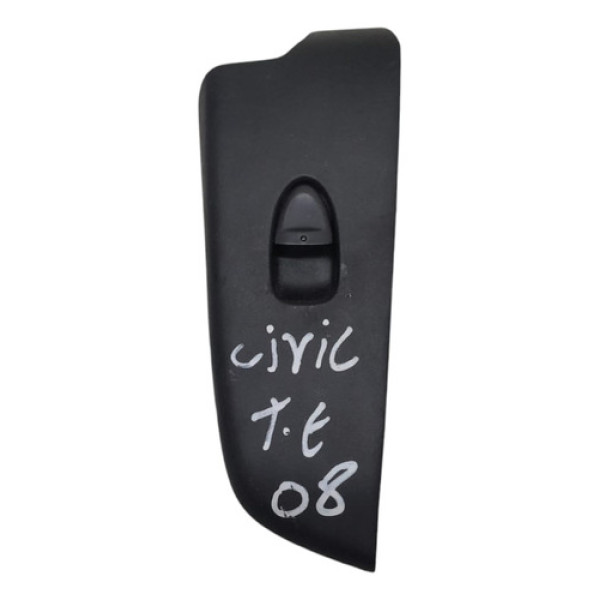 Botão Vidro Traseiro Esquerdo New Civic 2008 A 11 Automatico