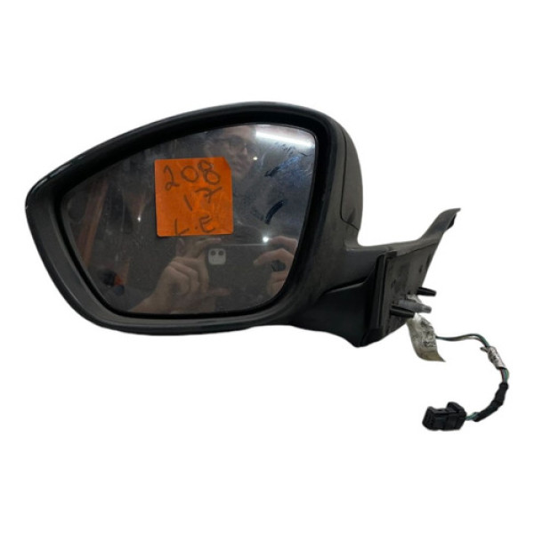 Retrovisor Esquerdo Eletrico Peugeot 208 2015 A 2019