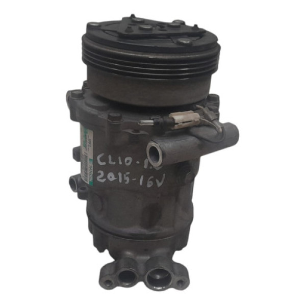 Compressor Ar Condicionado Renault Clio 1.0 Flex 2015 A 2017