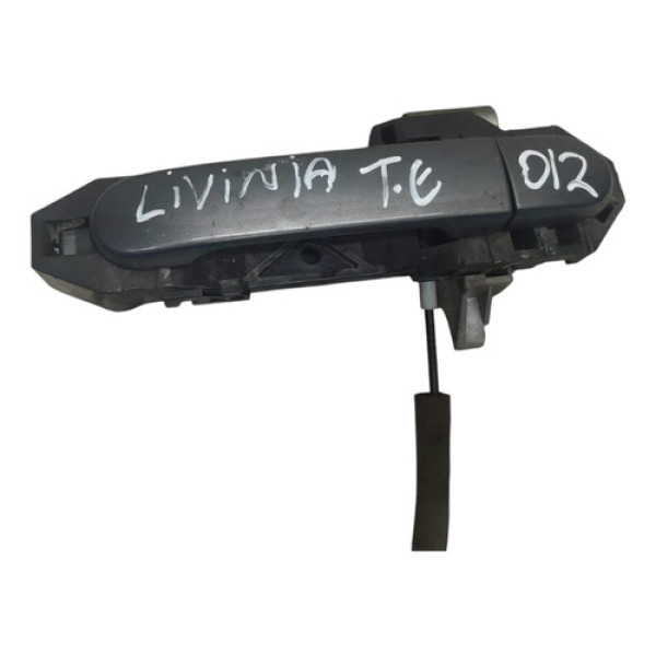 Maçaneta Porta Traseira Esquerda Livina 2011 2012