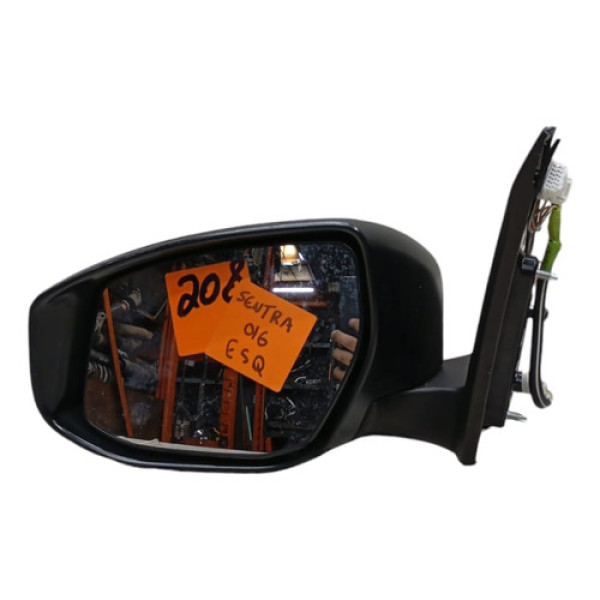 Retrovisor Esquerdo Eletrico Nissan Sentra 2015 A 2018