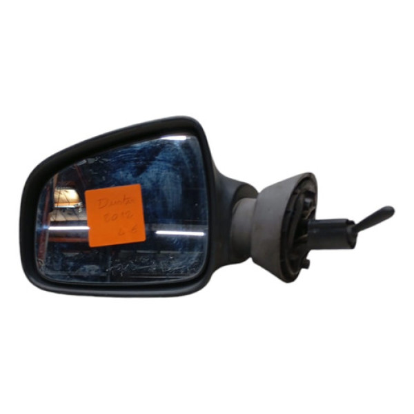Retrovisor Esquerdo Manual Renault Duster 2012 A 2015