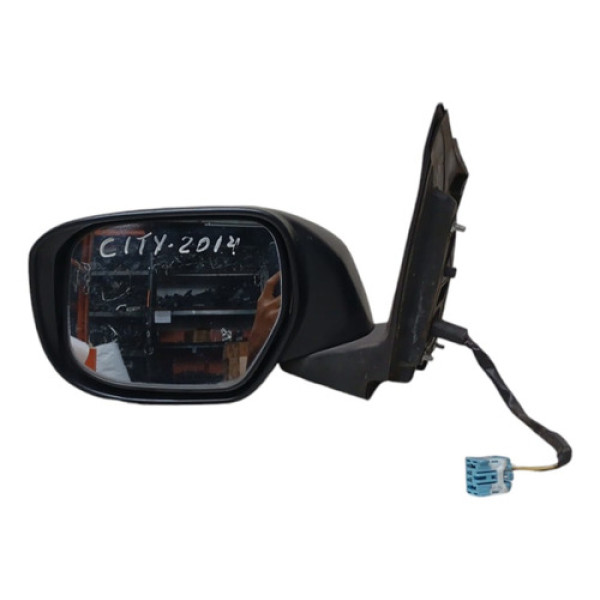 Retrovisor Esquerdo Honda City Elet. 2014